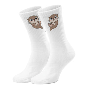 epicsocks Otterglück Otter Lächeln Socken in 37-41 im Paar