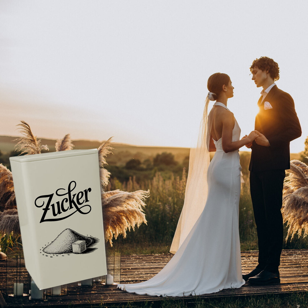 Zucker Vintage VorratsDose 900ml