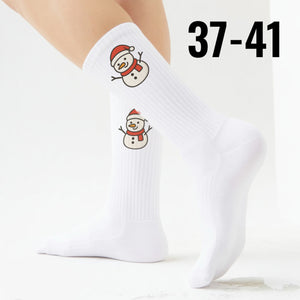epicsocks Weihnachtsträume Schneemann Socken in 37-41 im Paar