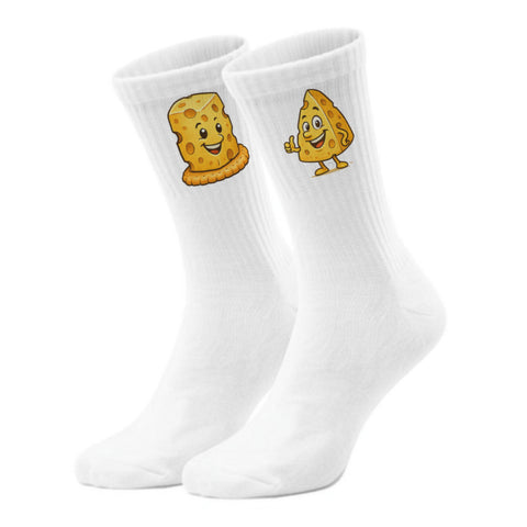 epicsocks Cheesy Love Käsealarm Socken in 37-41 im Paar