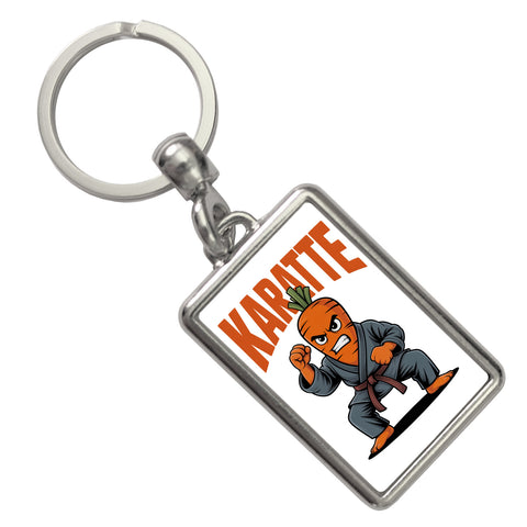 Karate Karotte - Karatte Schlüsselanhänger