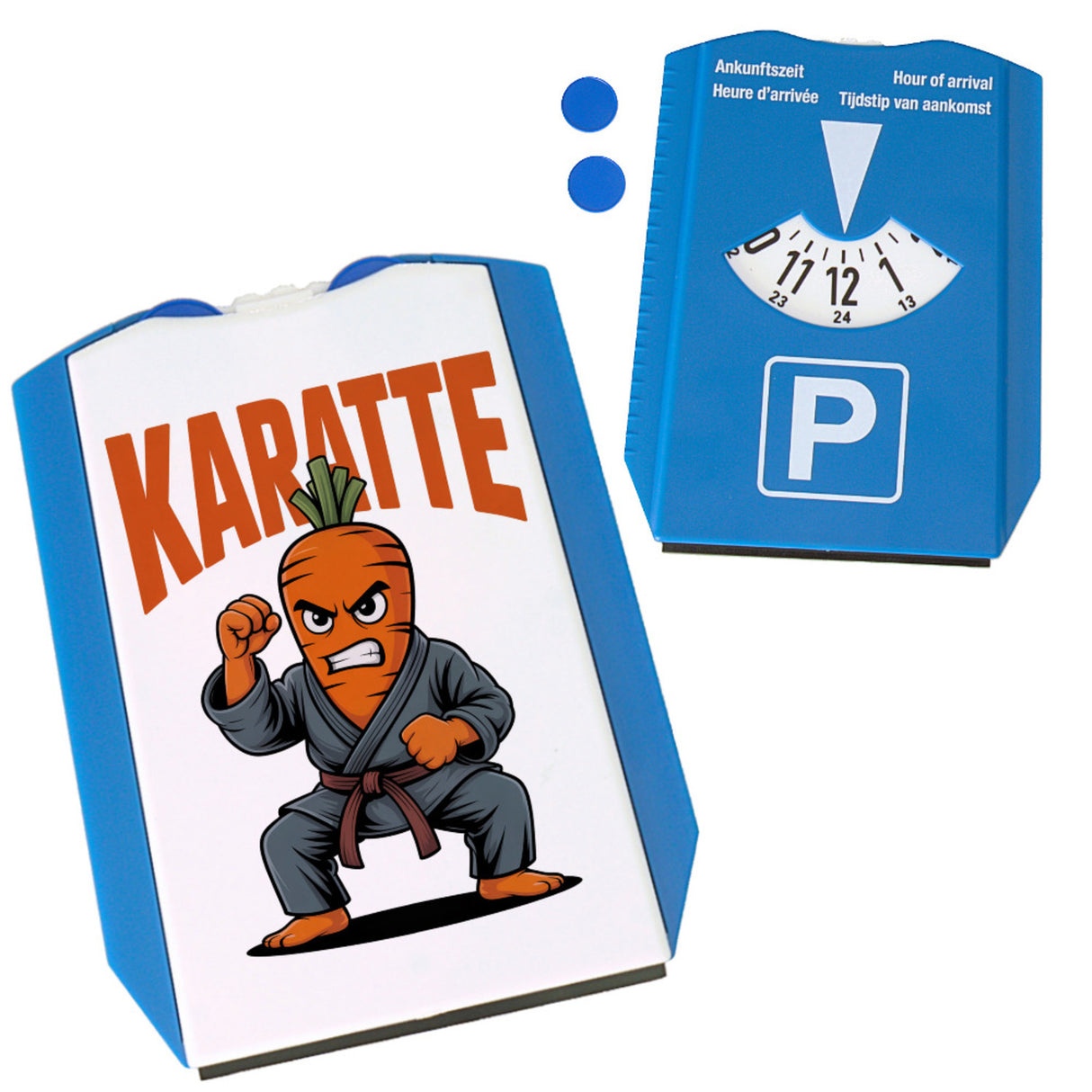 Karate Karotte - Karatte Parkscheibe
