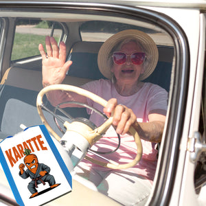 Karate Karotte - Karatte Parkscheibe