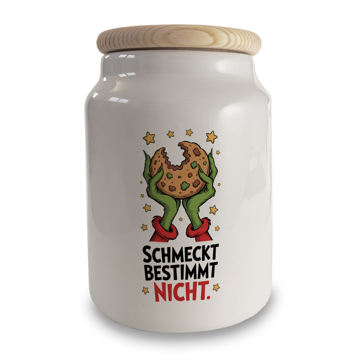 Weihnachtsmuffel Keksdose - Schmeckt Bestimmt Nicht