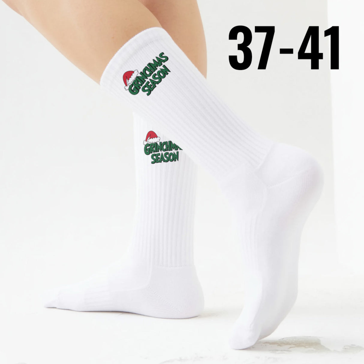 epicsocks Weihnachtsmuffel Grinchmas Season Socken in 37-41 im Paar
