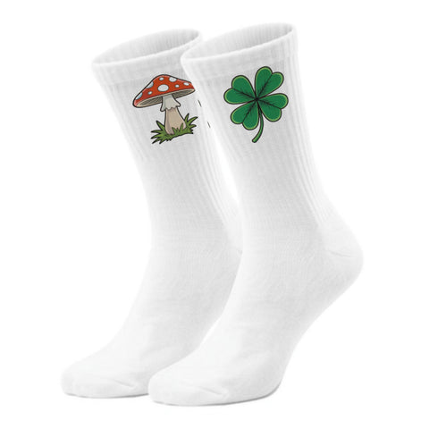 epicsocks LuckySteps Glücksbringer Natur Socken in 37-41 im Paar