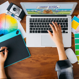 Murmeltier Spardose mit Spruch: Immer schön geerdet bleiben