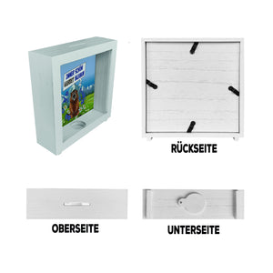 Murmeltier Spardose mit Spruch: Immer schön geerdet bleiben