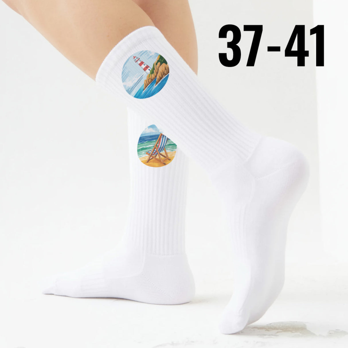 epicsocks Nautik Freude Blick übers Wasser Socken in 37-41 im Paar