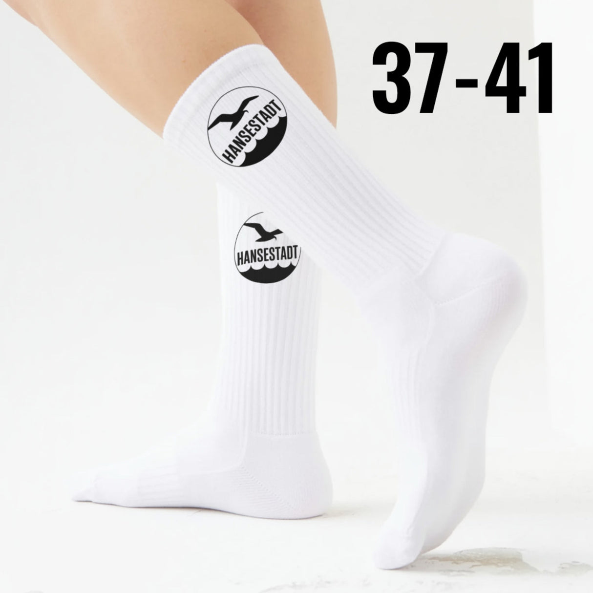 epicsocks Hamburg Vibes Möwe Socken in 37-41 im Paar