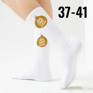 epicsocks Weihnachtsklänge Leise rieselt Socken in 37-41 im Paar