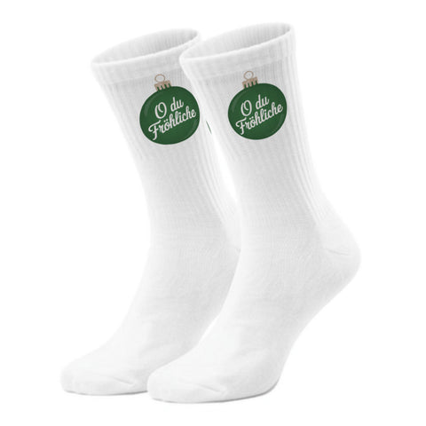 epicsocks Weihnachtsklänge O du Fröhliche Socken in 37-41 im Paar