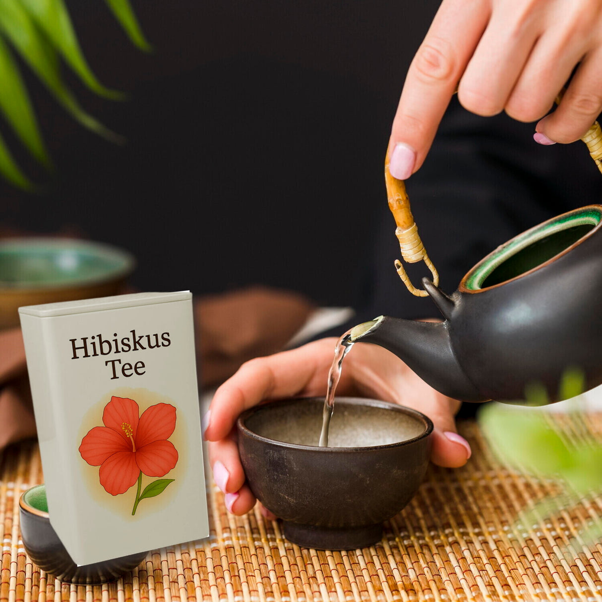 Blumenspiel Hibiskus Tee Dose 900ml