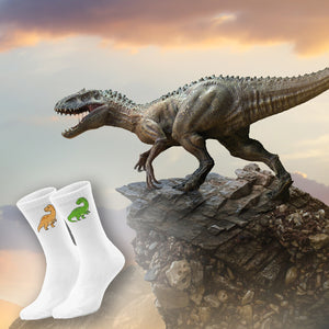 epicsocks Dino Delight Dino Freunde Socken in 37-41 im Paar