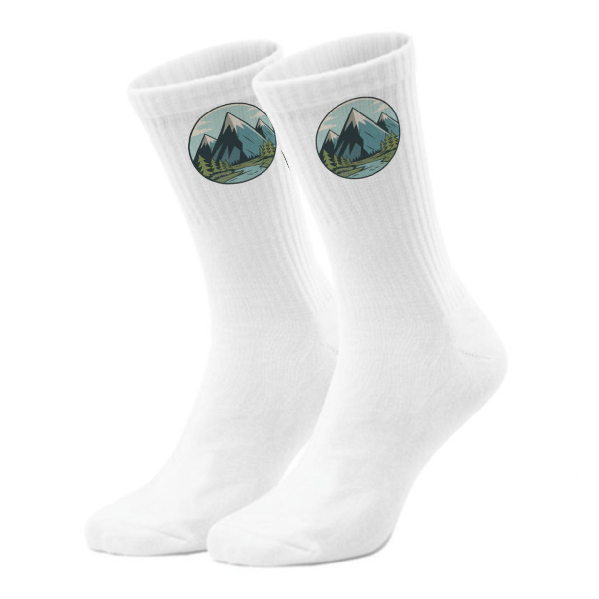 epicsocks Nature Explorer Berglandschaft Socken in 37-41 im Paar