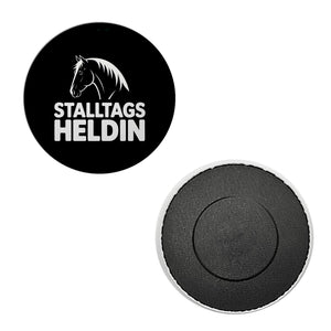 Pferdesilhouette Stalltags Heldin Magnet für Reiterinnen