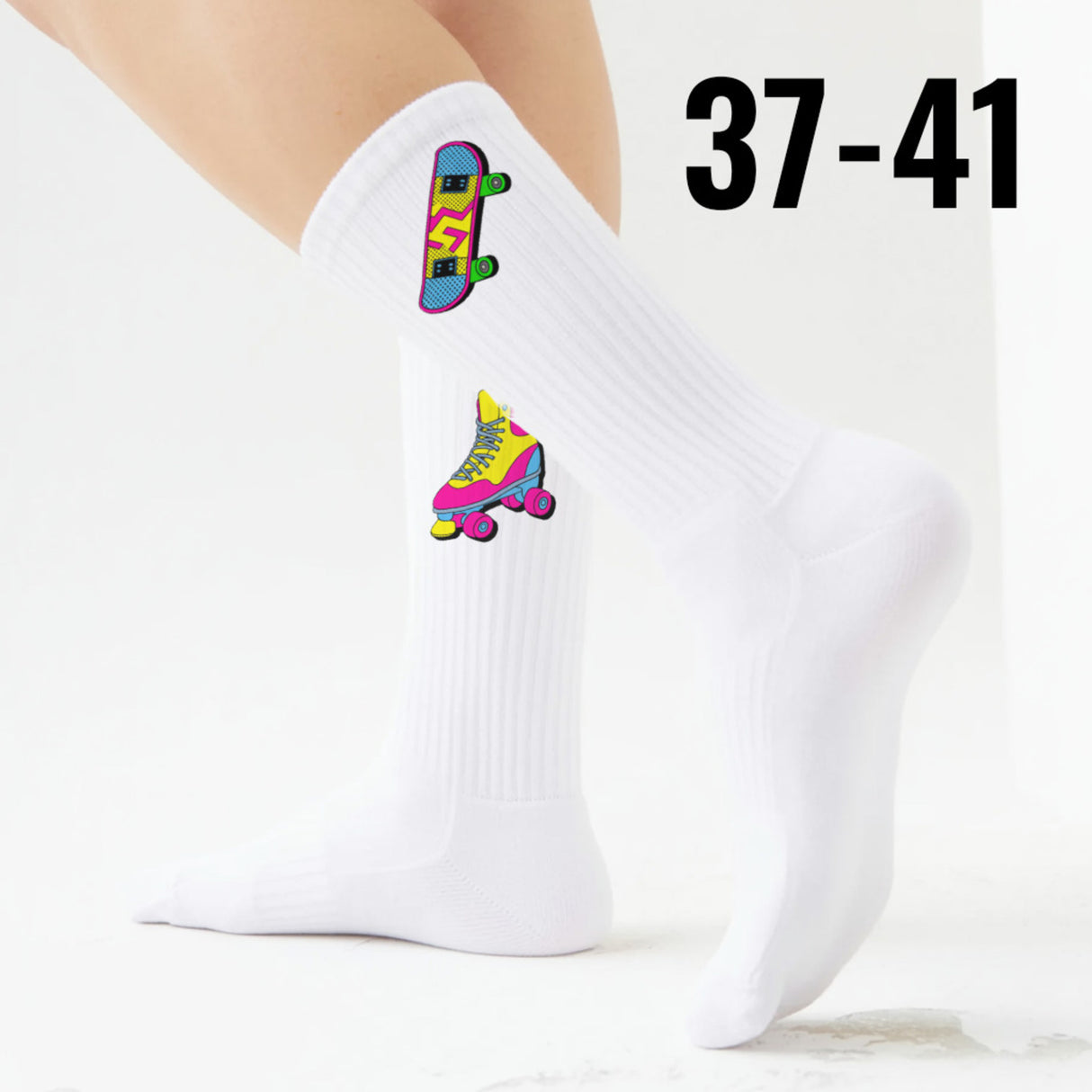 epicsocks 80sFlash 80er Sport Socken in 37-41 im Paar