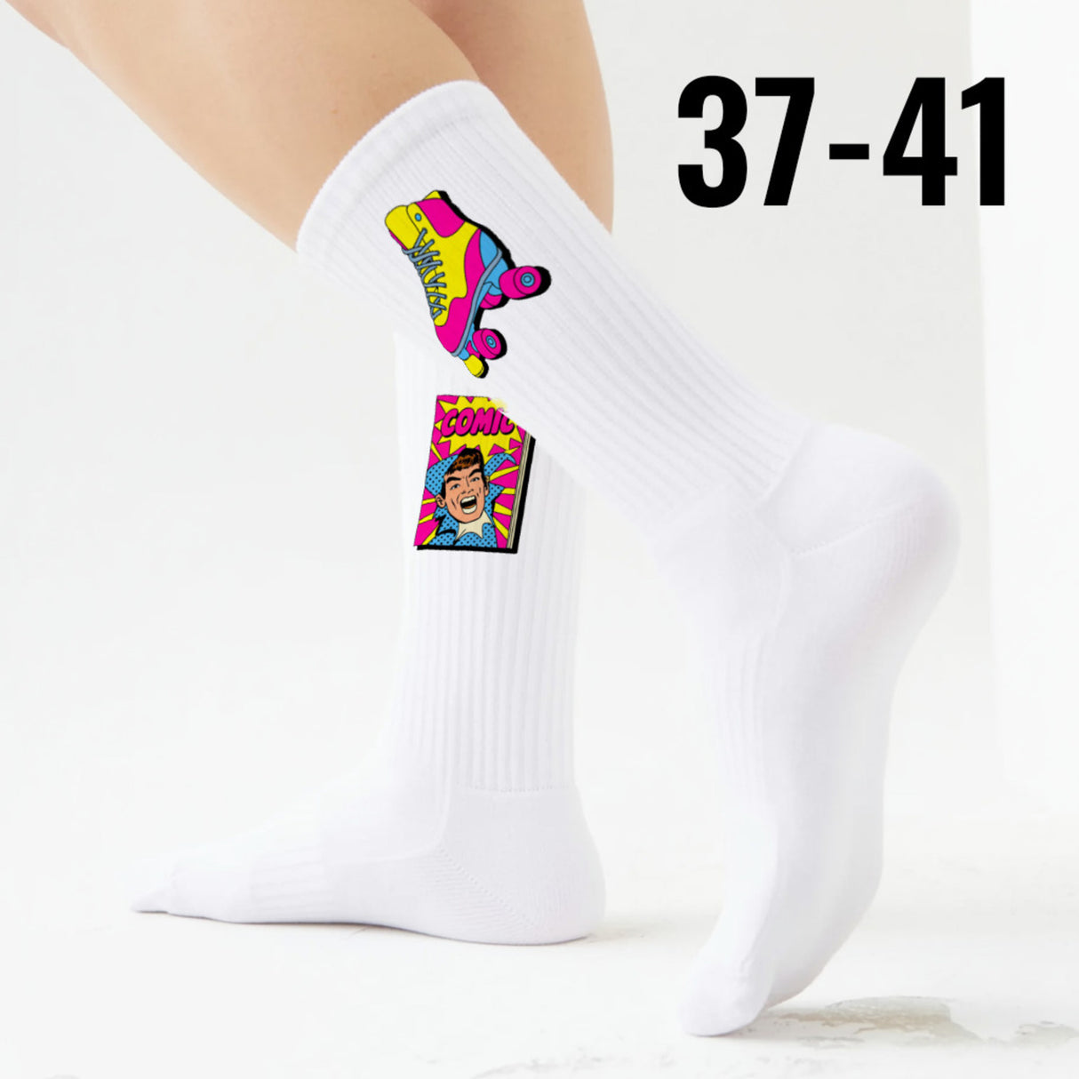 epicsocks 80sFlash Socken in 37-41 im 6er Set in Geschenkdose im 6er Set in Geschenkbox