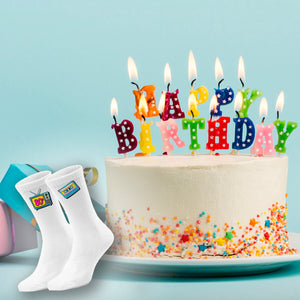 epicsocks 80sFlash Socken in 37-41 im 6er Set in Geschenkdose im 6er Set in Geschenkbox