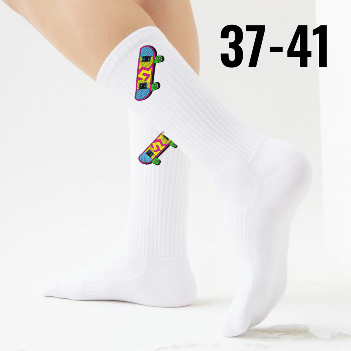 epicsocks 80sFlash Skateboard Socken in 37-41 im Paar