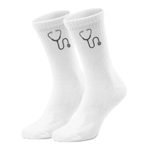 epicsocks HeartBeat Stethoskop Socken in 37-41 im Paar