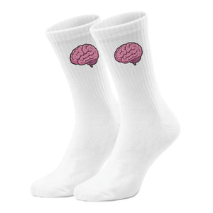 epicsocks HeartBeat Gehirn Socken in 37-41 im Paar