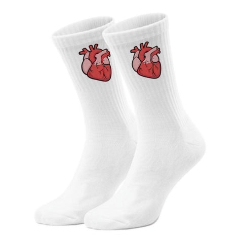 epicsocks HeartBeat Herz Socken in 37-41 im Paar