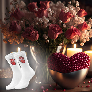 epicsocks HeartBeat Herz Socken in 37-41 im Paar