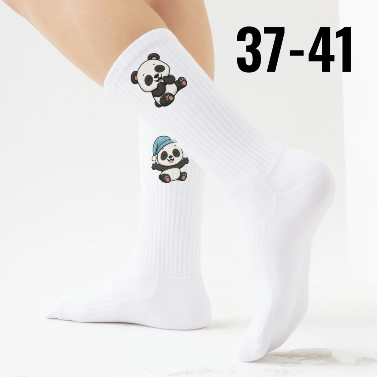 epicsocks Panda Liebe Kuschel Pandas Socken in 37-41 im Paar