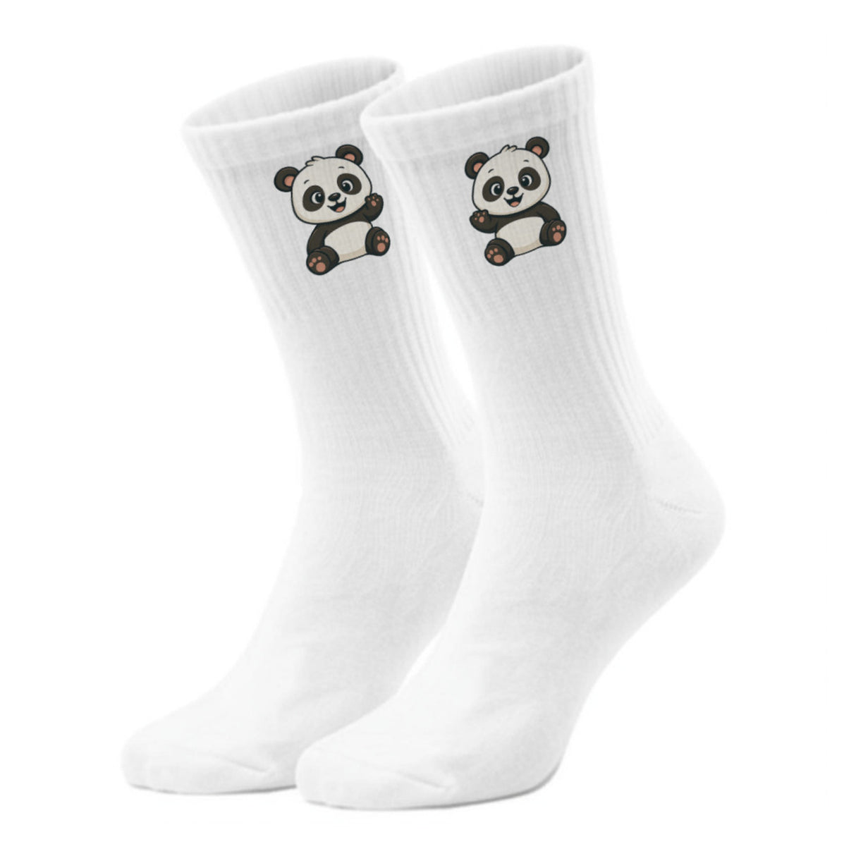 epicsocks Panda Liebe Winkender Panda Socken in 37-41 im Paar
