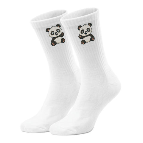 epicsocks Panda Liebe Winkender Panda Socken in 37-41 im Paar