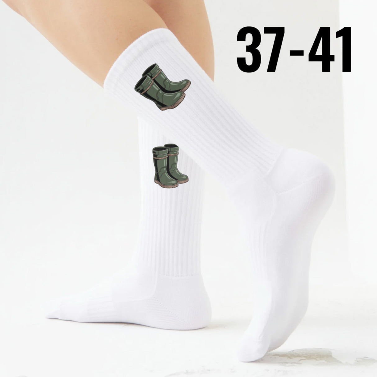 epicsocks Fischertraum Gummistiefel Socken in 37-41 im Paar