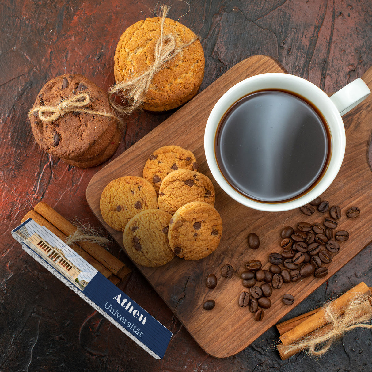 streetline Athen Universität Meterstab aus Holz