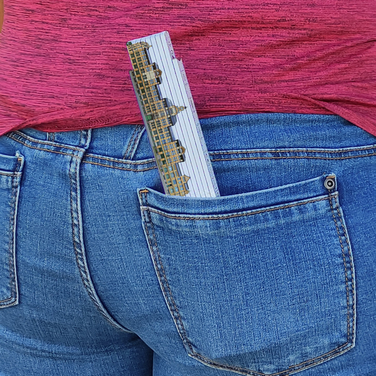 streetline Aue Wellner Werk Meterstab aus Holz