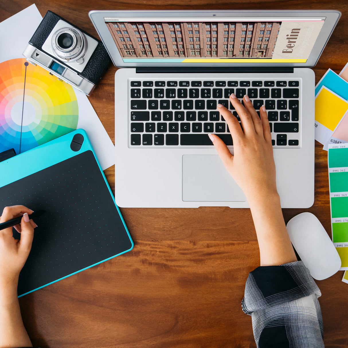 streetline Berlin Fernsprechamt Panorama Souvenir Magnet