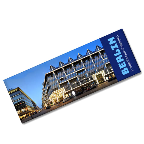 streetline Berlin Friedrichstadt-Passagen Panorama Souvenir Magnet
