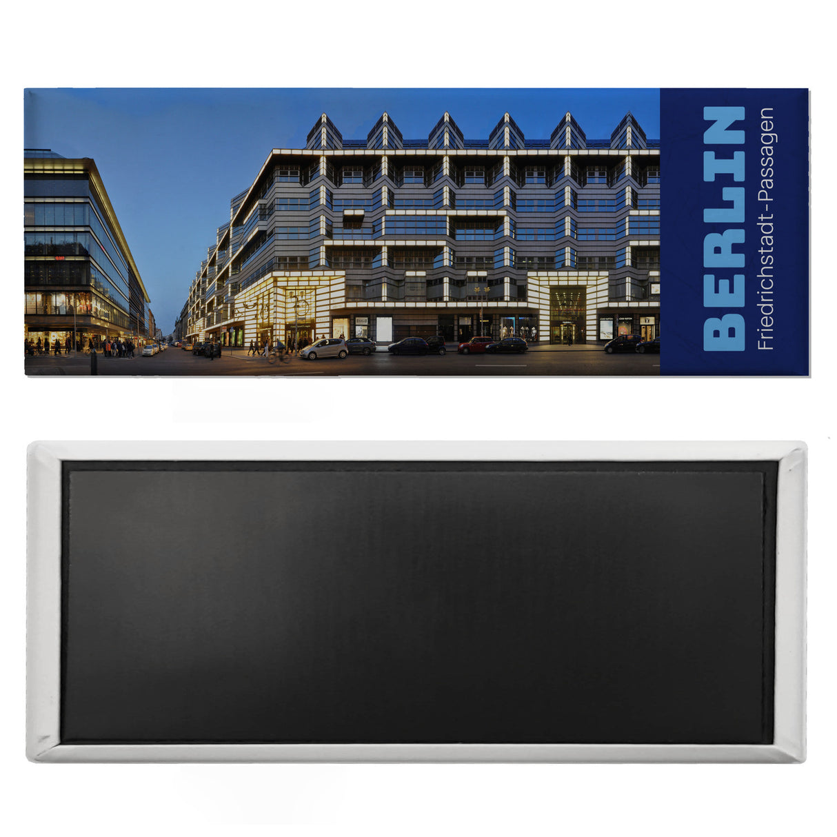 streetline Berlin Friedrichstadt-Passagen Panorama Souvenir Magnet
