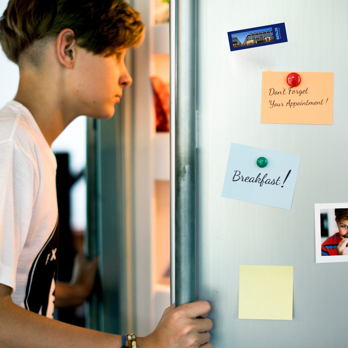 streetline Berlin Friedrichstadt-Passagen Panorama Souvenir Magnet