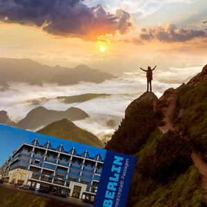 streetline Berlin Friedrichstadt-Passagen Panorama Souvenir Magnet