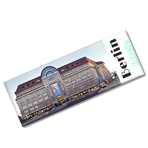 streetline Berlin KaDeWe Panorama Souvenir Magnet