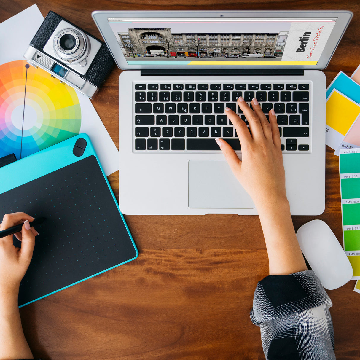 streetline Berlin Kunsthaus Tacheles Panorama Souvenir Magnet