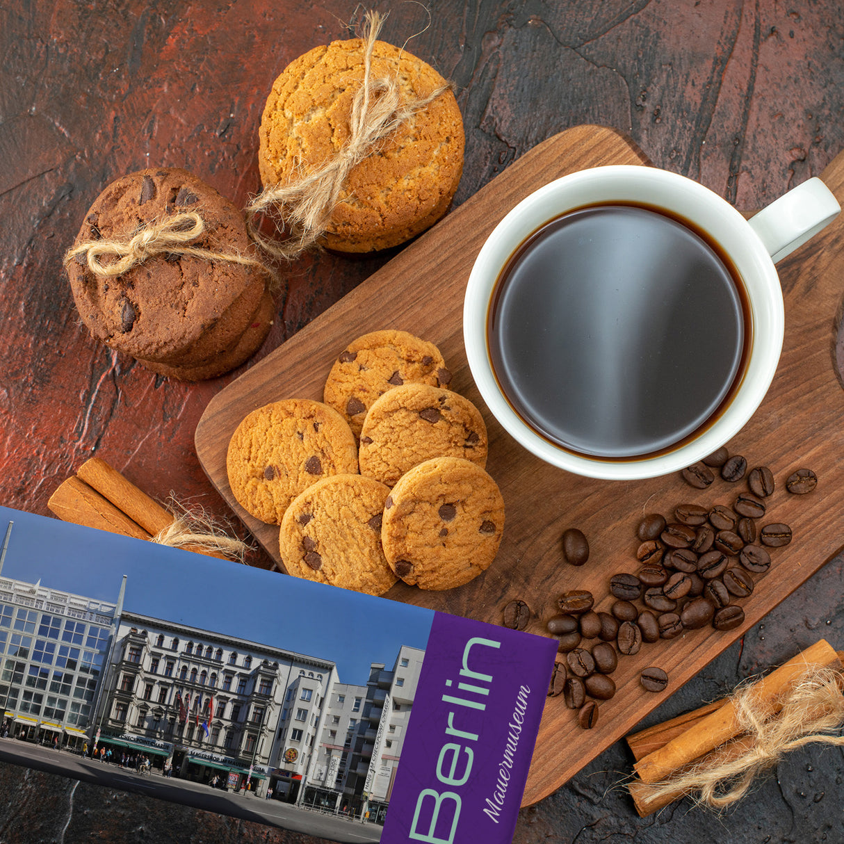 streetline Berlin Mauermuseum Panorama Souvenir Magnet