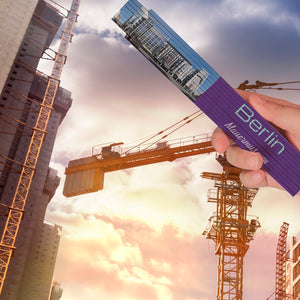 streetline Berlin Mauermuseum Meterstab aus Holz