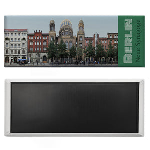 streetline Berlin Neue Synagoge Panorama Souvenir Magnet