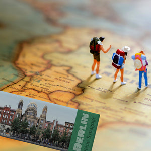 streetline Berlin Neue Synagoge Panorama Souvenir Magnet