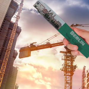 streetline Berlin Neue Synagoge Meterstab aus Holz