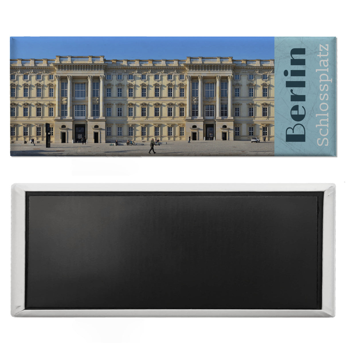streetline Berlin Schlossplatz Panorama Souvenir Magnet