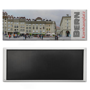 streetline Bern Kornhausplatz Panorama Souvenir Magnet