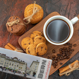 streetline Bern Kornhausplatz Panorama Souvenir Magnet