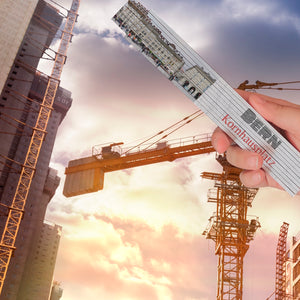 streetline Bern Kornhausplatz Meterstab aus Holz